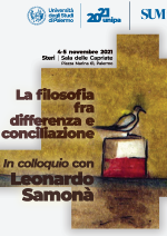 La filosofia fra differenza e conciliazione _ In colloquio con Leonardo Samonaà (1)