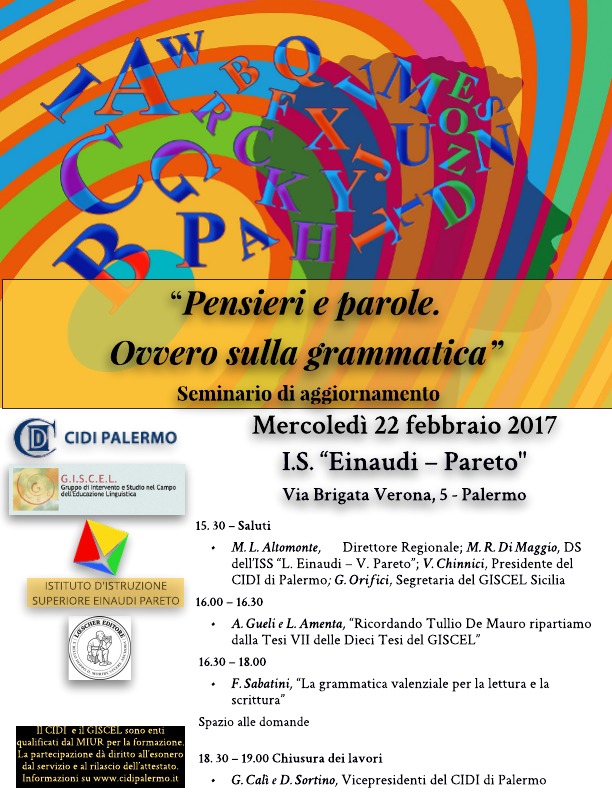 pensieri e parole