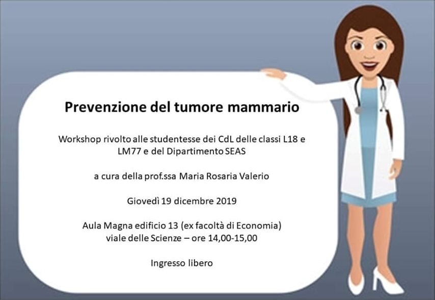 Workshop_Prevenzione del tumore mammario