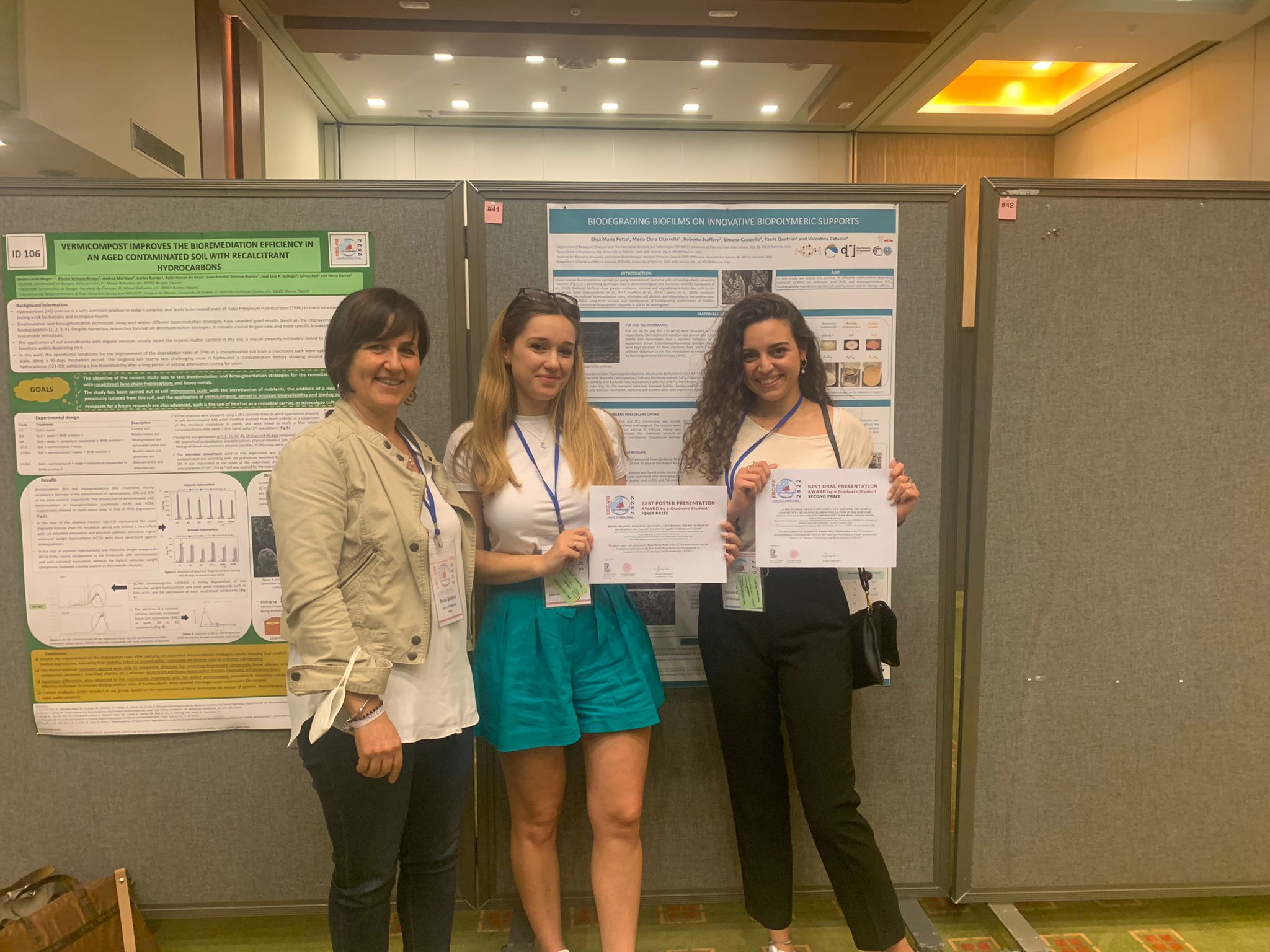 Premi vinti da due dottorande STeBiCeF