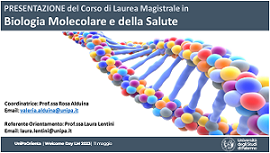Pres_LM_Biologia_Molecolare_Salute