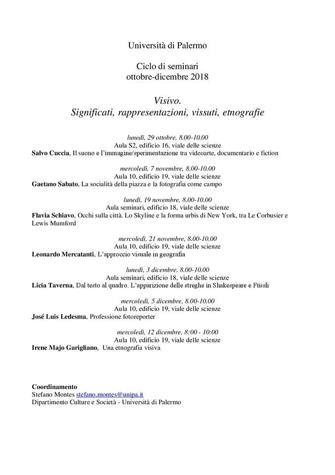 Ciclo di Seminari