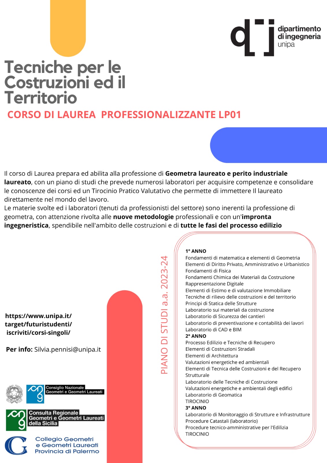 Locandina Corso di Laurea
