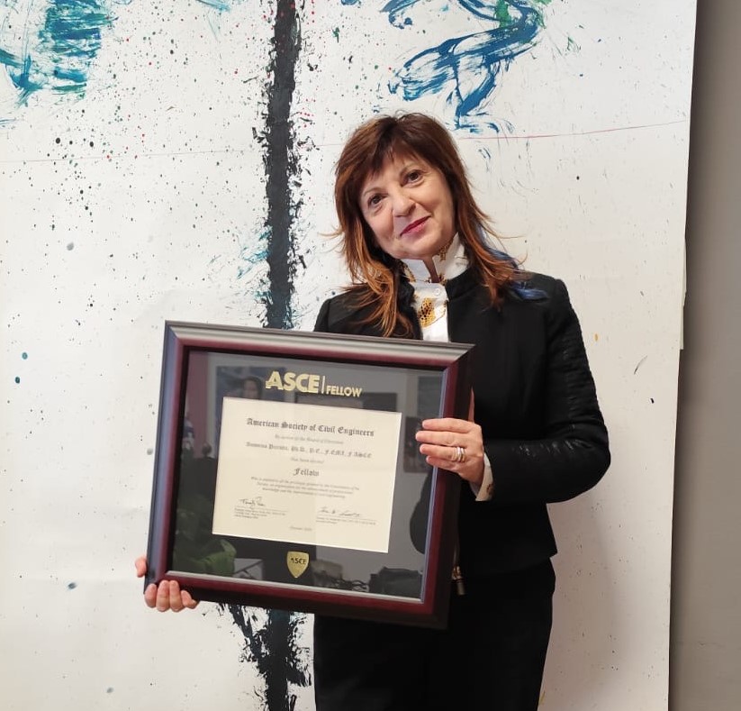 Antonina Pirrotta nominata Fellow of ASCE. Prima italiana, affiliata a un ateneo italiano, a ricevere l’onorificenza