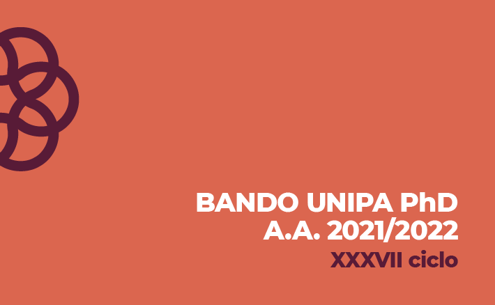 Bando corsi di dottorato di ricerca A.A. 2021/2022 - ciclo XXXVII