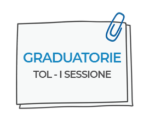 TOL I sessione | Pubblicazione graduatorie