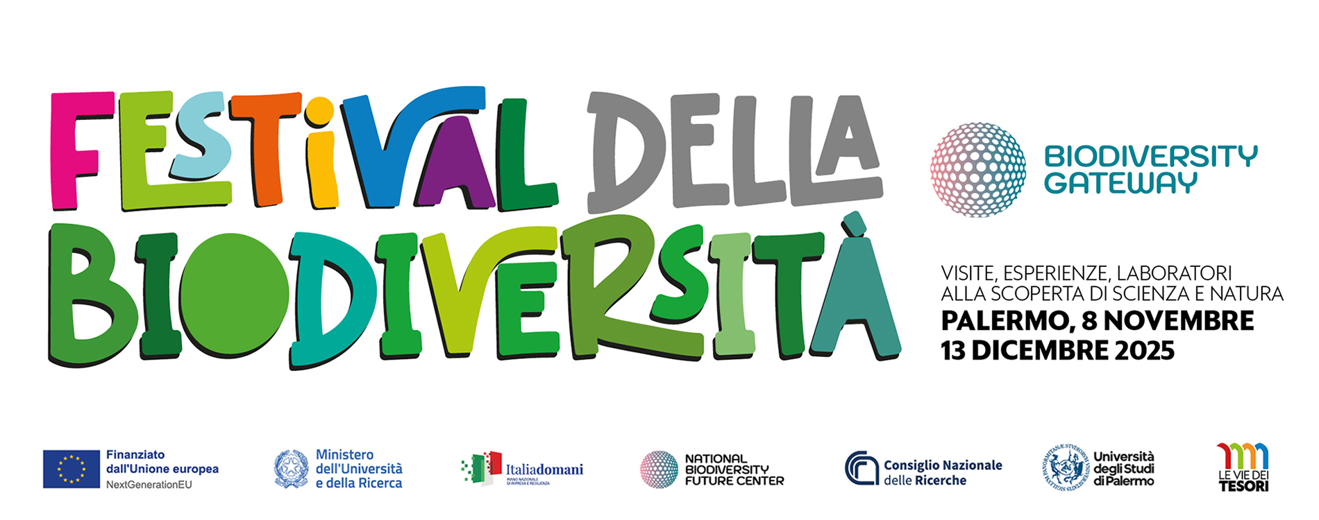 Palermo capitale della biodiversità: dall'8 novembre al 13 dicembre visite ed esperienze aperte al pubblico