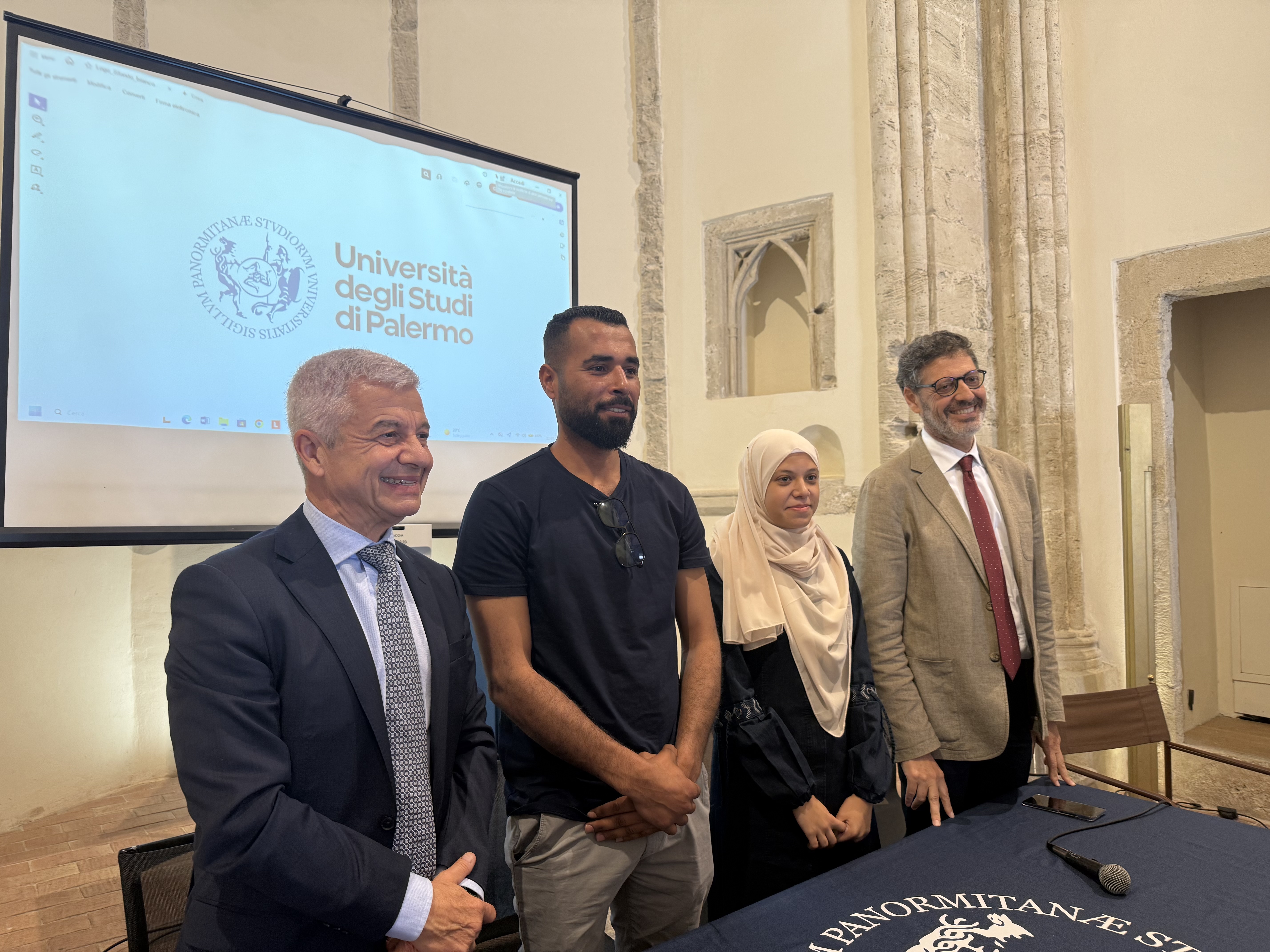UniPa accoglie due studenti palestinesi da Gaza: “A Palermo possiamo finalmente tornare a immaginare il futuro”