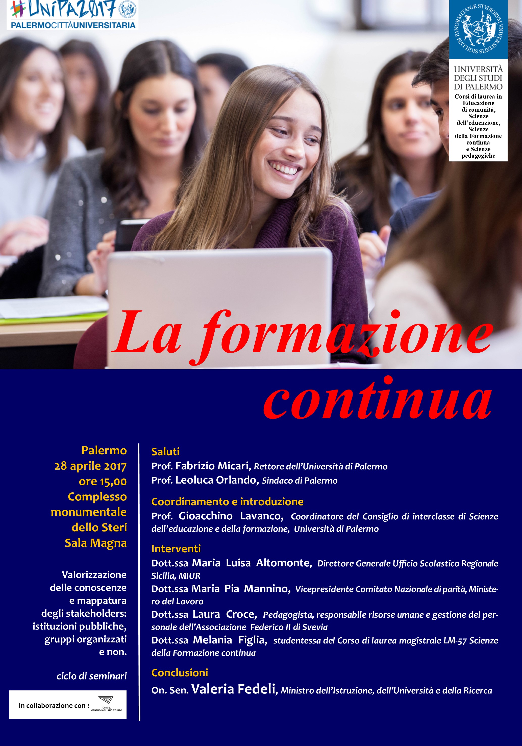 Locandina La Formazione Continua