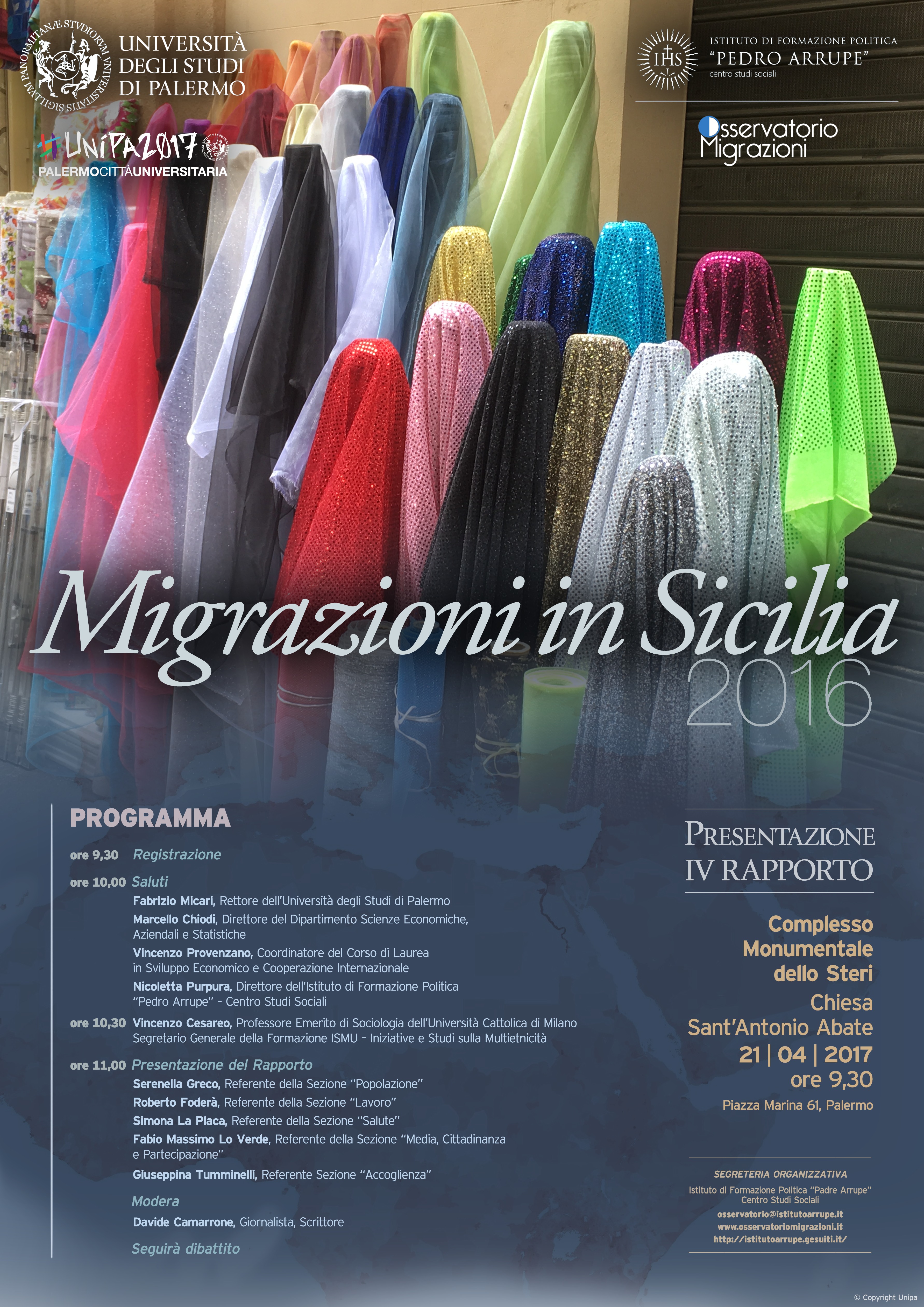 Migrazioni in Sicilia 2016 