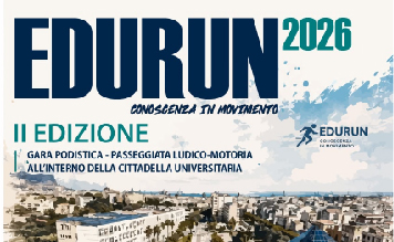 Sport, comunità e benessere: l’11 ottobre la cittadella universitaria di viale delle Scienze si anima con “EduRun 2026”
