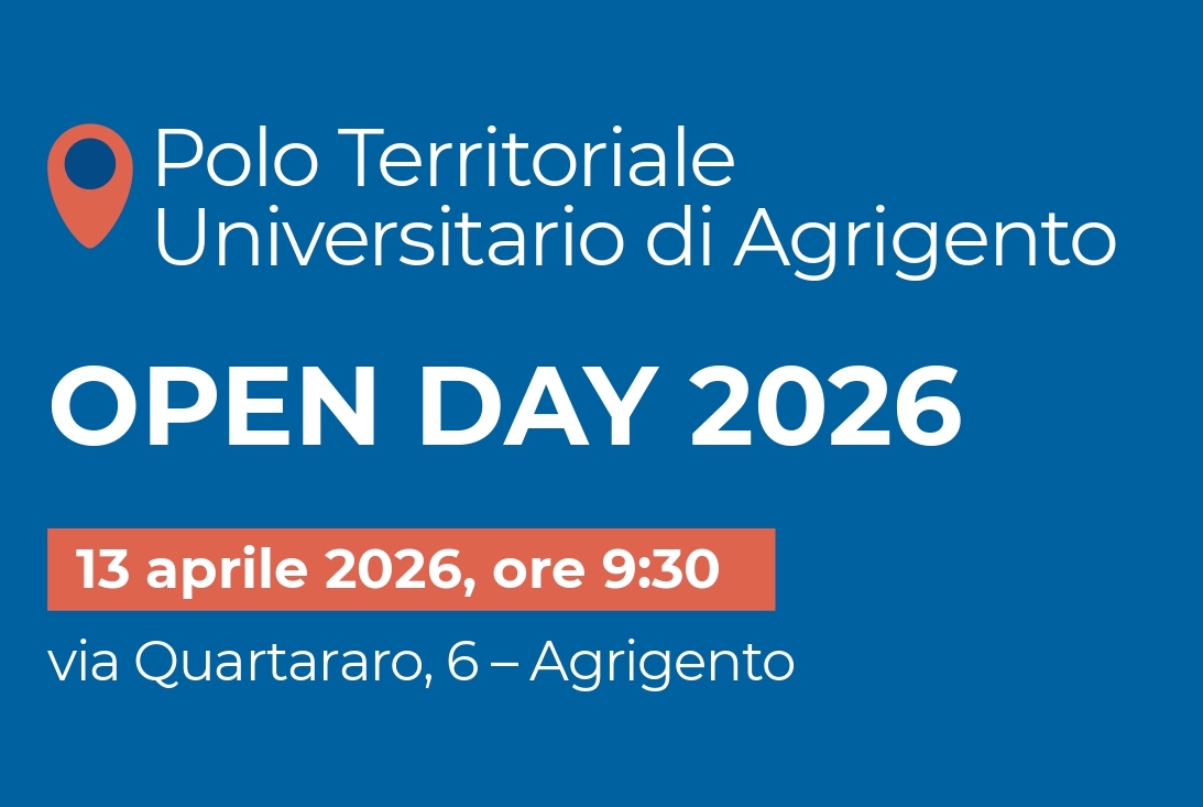 Open Day del Polo territoriale di Agrigento: giornata di orientamento per presentare l’offerta formativa 2026/2027