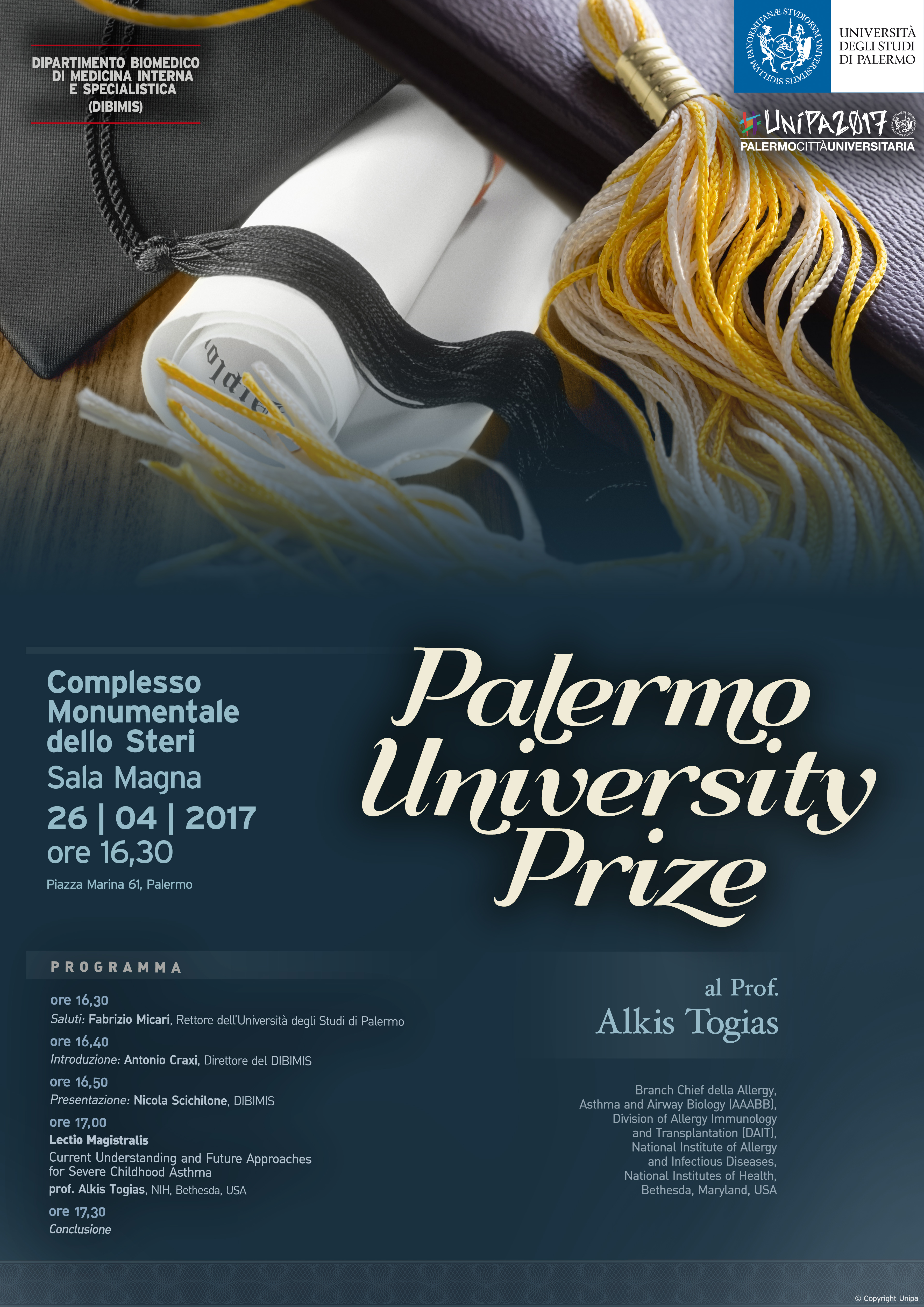 Palermo_University_Prize prof. Togias (1)