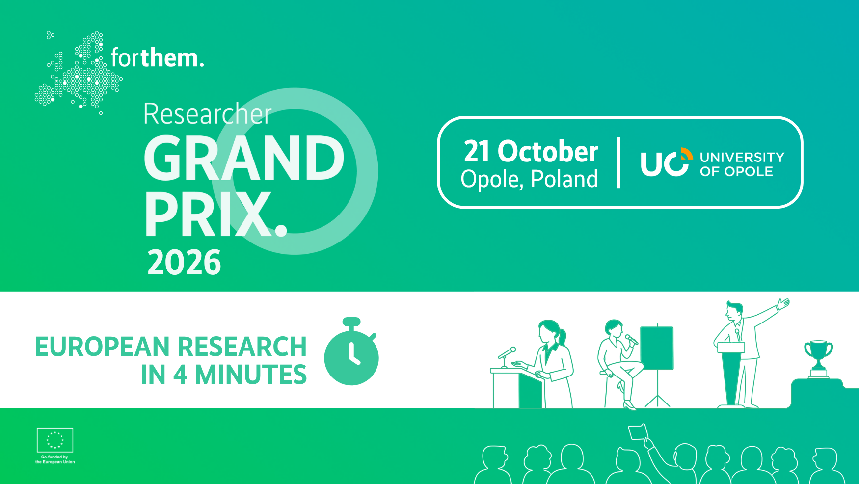 FORTHEM Researcher Grand Prix 2026 - Finale in diretta streaming