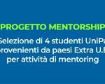Progetto Mentorship | Selezione di n. 4 studenti UniPa provenienti da paesi Extra U.E. per attività di mentoring 