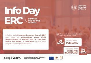 Info Day ERC e incontri individuali sul bando Consolidator Grant