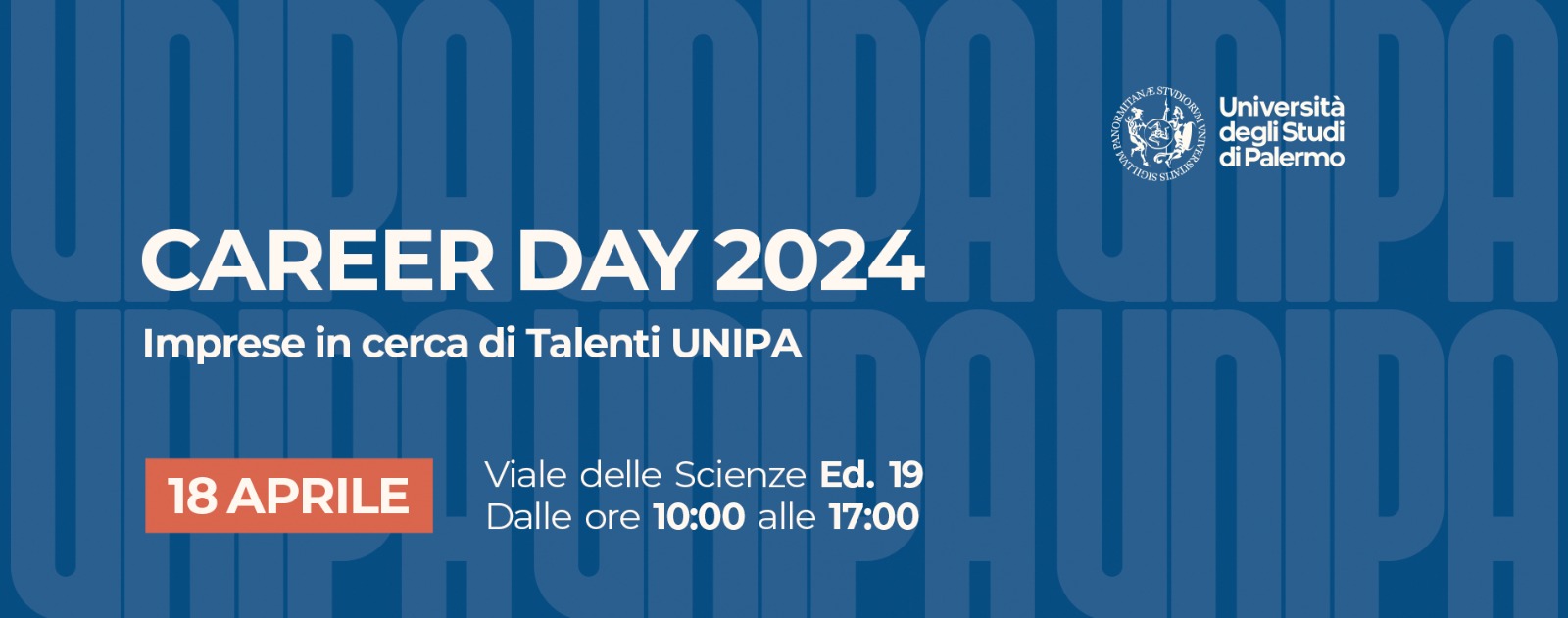 Career Day UniPa 2024 - studenti e laureati incontrano le aziende