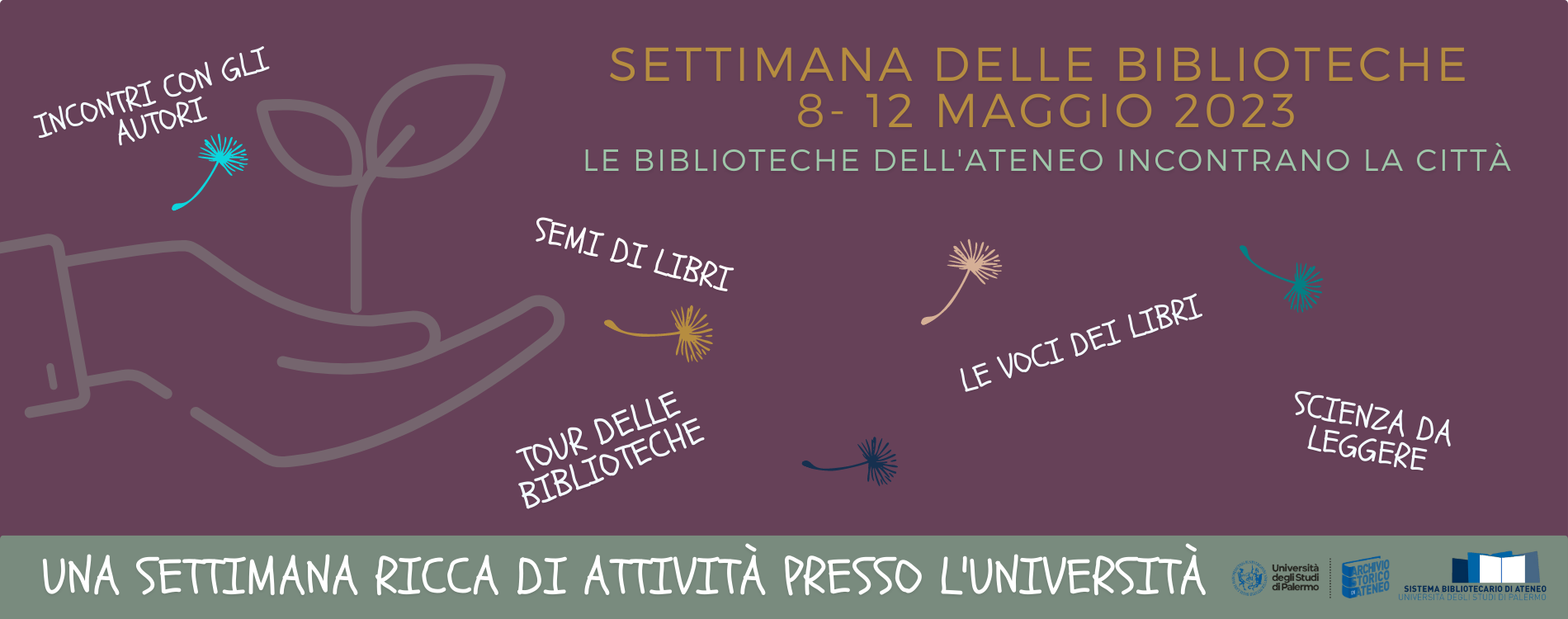 La settimana delle biblioteche all’Università di Palermo - Da lunedì 8 a venerdì 12 maggio