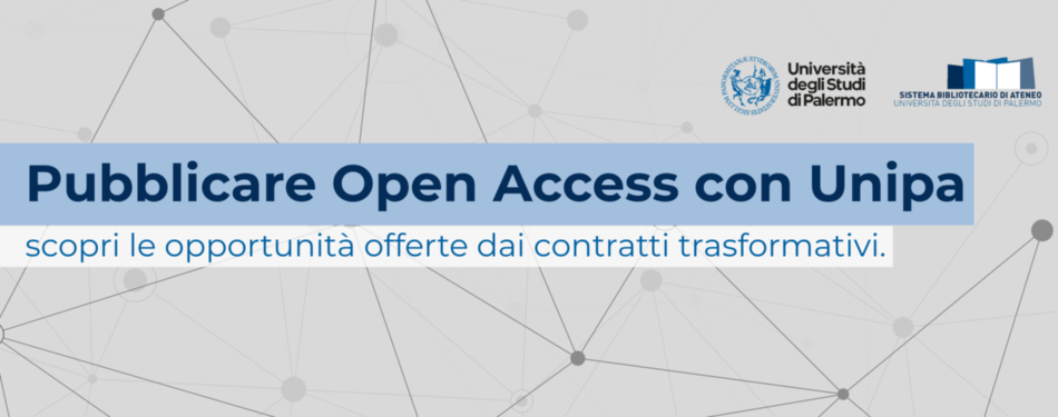 Pubblicare open in UniPa - i contratti trasformativi