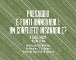 “Paesaggio e fonti rinnovabili: un conflitto insanabile?” All’Orto Botanico di Palermo esperti e istituzioni a confronto sul futuro energetico e sulla sostenibilità̀ del territorio