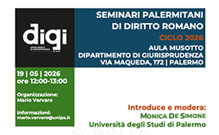 Seminario “Anuli aurei ed equites fra tarda età repubblicana e primo Principato”