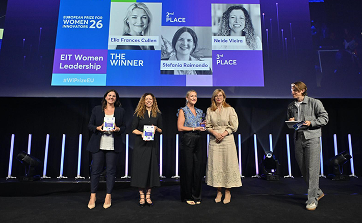 La dott.ssa Raimondo del Dipartimento BIND premiata a Bruxelles all’EIC Women Innovators Prize 2026