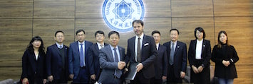 Siglato accordo per la prima laurea doppio titolo con la Tianjin Chengjian University (Cina)