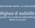 Audiolibri in streaming: il nuovo servizio delle Biblioteche UniPa