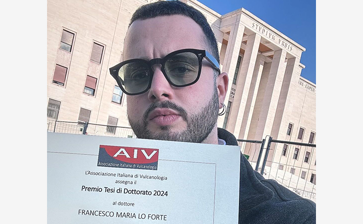 Premio AIV “Migliore tesi di Dottorato 2024” al dott. Lo Forte del DISTEM 