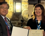 Certificate of appreciation per la prof.ssa Pirrotta come membro del Board of Governors (EMI) ASCE 2021-2024