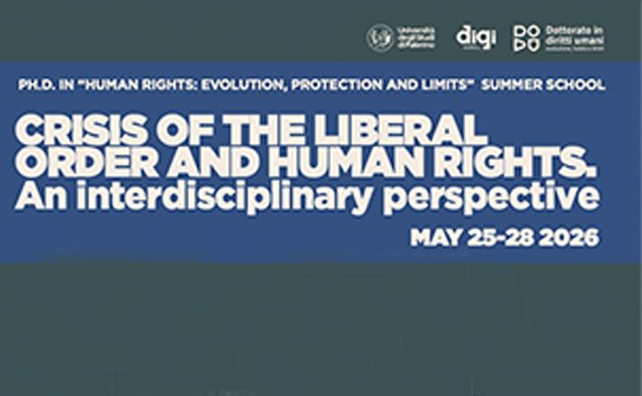 Summer School “Crisis of the Liberal Order and Human Rights. An interdisciplinary perspective”