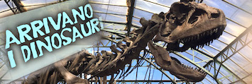 “Arrivano i dinosauri” all’Orto Botanico