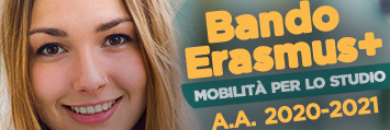 Bando Erasmus+ Mobilità per lo studio A.A. 2020-2021 – Calendario delle Scadenze