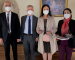 Delegazione dell’Università di Tunisi El Manar in visita allo Steri