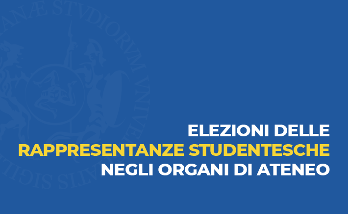 Elezioni delle rappresentanze studentesche negli Organi di Ateneo