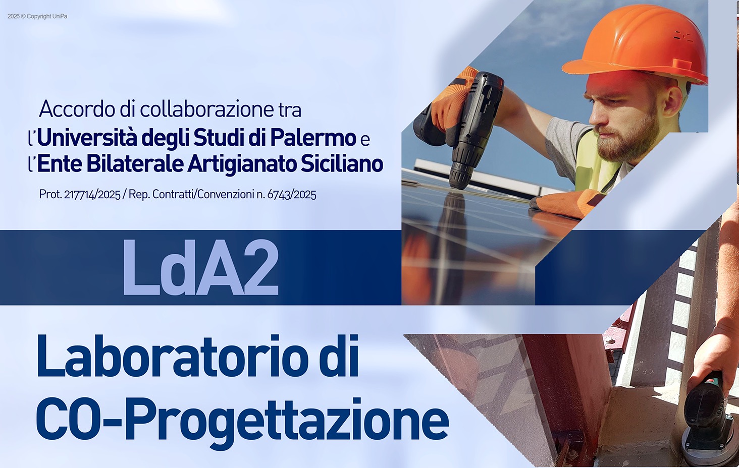 Workshop “LdA2 – Laboratorio di CO‑Progettazione”