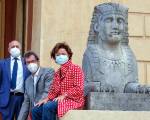 Presentato il “nuovo” Gymnasium dell'Orto Botanico UniPa con le sfingi restaurate, l’erbario storico e il prezioso gabinetto scientifico