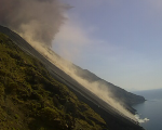 Testato sullo Stromboli un sistema di allertamento in tempo reale delle eruzioni violente | Ricercatori UniPa hanno collaborato allo studio pubblicato su Nature Communications