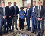 L’Ambasciatrice dello Zambia in Italia Patricia Kondolo in visita allo Steri
