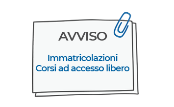 Corsi ad accesso libero | Proroga scadenza immatricolazioni senza mora