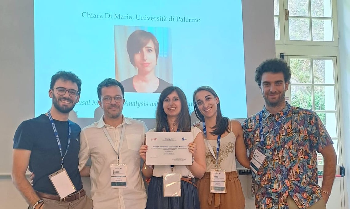 Alla dott.ssa Chiara Di Maria la menzione d'onore della Young SIS - Società Italiana di Statistica per il miglior contributo 