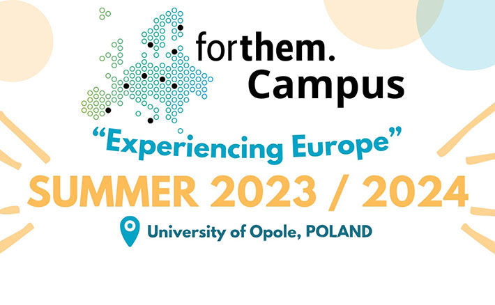 FORTHEM Campus “Experiencing Europe” 