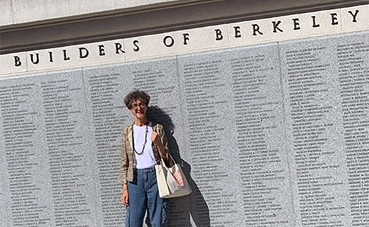 La prof.ssa Giuseppa Tamburello in visita al Center for Chinese Studies della University of California - Berkeley