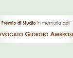 Bando “Premio di studio alla memoria dell’Avv. Giorgio Ambrosoli” - Prima edizione