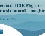 Premio CIR Migrare per tesi dottorali e magistrali - I edizione