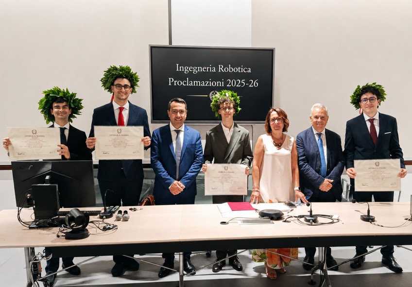 All'Università di Palermo i primi laureati in Ingegneria Robotica