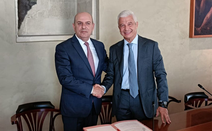 Delegazione dell’Università Ismail Qemali di Valona in visita allo Steri