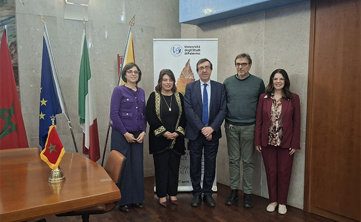 La Console Generale del Regno del Marocco a Palermo in visita ad UniPa