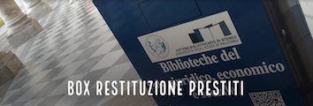 Biblioteche UniPa: nuovi box per la restituzione dei prestiti