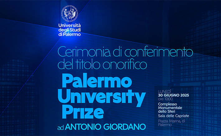 Palermo University Prize ad Antonio Giordano